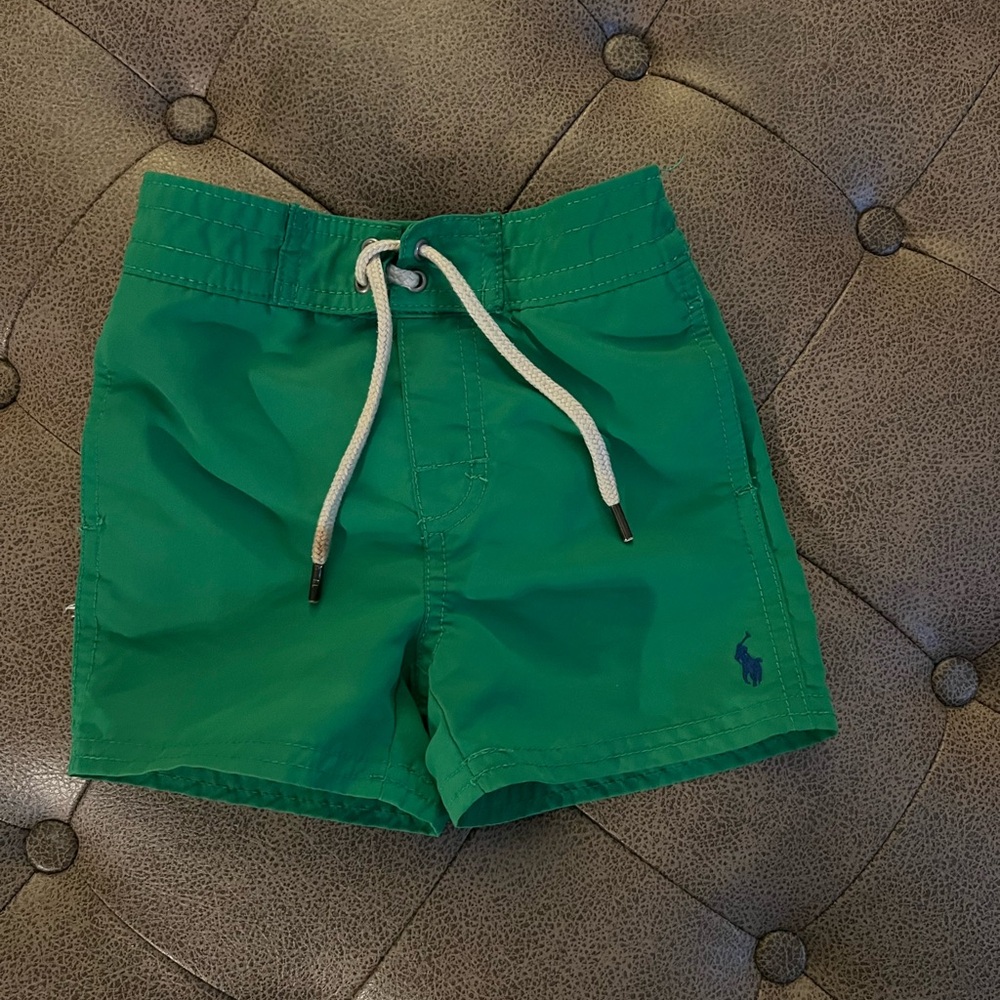 Ralph Lauren Blue and Green Swim Shorts